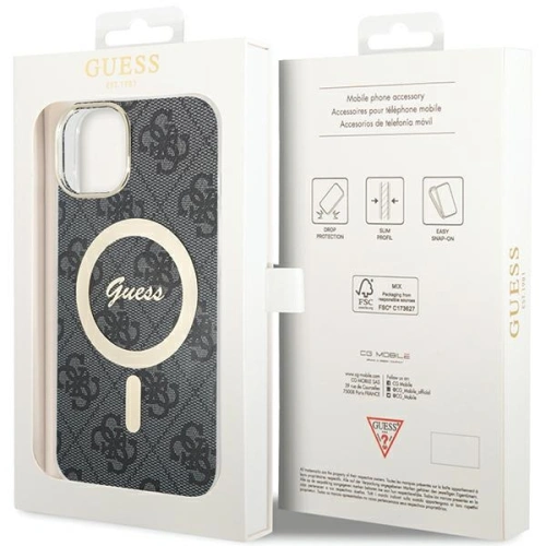 Kup Etui Guess GUHMP15MH4STK Apple iPhone 15 Plus / 14 Plus hardcase 4G MagSafe černý/black - GUE3136 - {ean13} - Sklep Home Screen