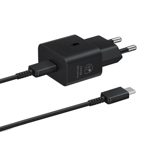 Kup Netzteil Samsung EP-T2510XB 25W Fast Charge + USB-C / USB-C Kabel schwarz/black - SMG1010 - {ean13} - Sklep Home Screen