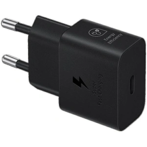 Kup Samsung Încărcător EP-T2510XB 25W încărcare rapidă + cablu USB-C / USB-C negru/negru - SMG1010 - {ean13} - Sklep Home Screen