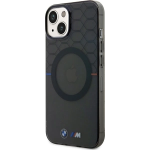 Kup Case BMW BMHMP15SHGPK Apple iPhone 15 / 14 / 13 Muster MagSafe grau/grey - BMW593 - {ean13} - Sklep Home Screen