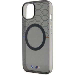 Kup Case BMW BMHMP15SHGPK Apple iPhone 15 / 14 / 13 Muster MagSafe grau/grey - BMW593 - {ean13} - Sklep Home Screen