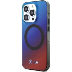 Kup Etui BMW BMHMP15XHTTG Apple iPhone 15 Pro Max kemény tok M Gradient MagSafe piros-kék/red blue - BMW594 - {ean13} - Sklep Home Screen