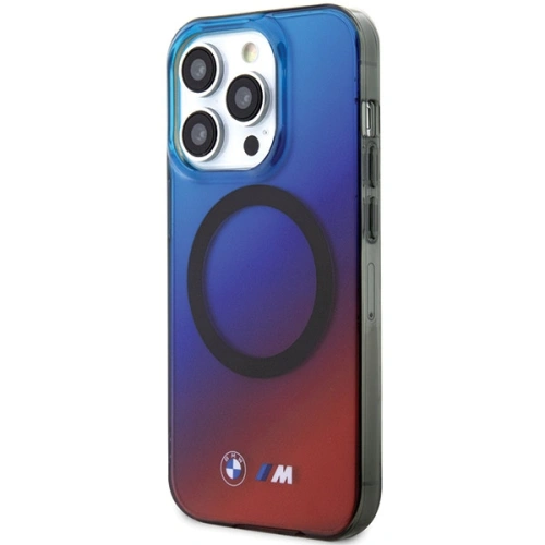 Kup Case BMW BMHMP15XHTTG Apple iPhone 15 Pro Max Hardcase M Gradient MagSafe rot-blau - BMW594 - {ean13} - Sklep Home Screen
