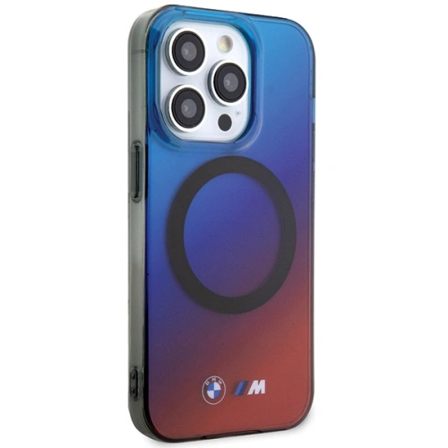 Kup Case BMW BMHMP15XHTTG Apple iPhone 15 Pro Max Hardcase M Gradient MagSafe rot-blau - BMW594 - {ean13} - Sklep Home Screen