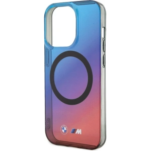 Buy BMW BMHMP15XHTTG Apple iPhone 15 Pro Max hardcase M Gradient MagSafe red blue - BMW594 - {ean13} - Home Screen Store Europe