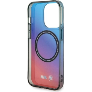 Buy BMW BMHMP15XHTTG Apple iPhone 15 Pro Max hardcase M Gradient MagSafe red blue - BMW594 - {ean13} - Home Screen Store Europe