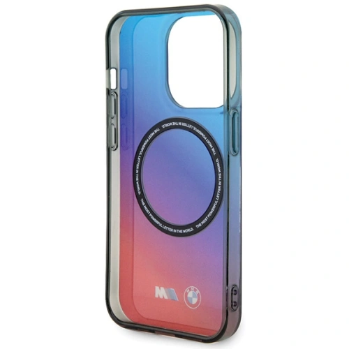 Kup Case BMW BMHMP15XHTTG Apple iPhone 15 Pro Max Hardcase M Gradient MagSafe rot-blau - BMW594 - {ean13} - Sklep Home Screen