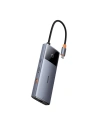 Kup Adapter 6w1 Baseus Metal Gleam 2 Series Hub USB-C / 2xUSB-A 3.0, USB-C, USB-C PD, HDMI, Ethernet RJ45 - BSU4826 - {ean13} - Sklep Home Screen