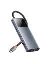 Kup Adapter 6w1 Baseus Metal Gleam 2 Series Hub USB-C / 2xUSB-A 3.0, USB-C, USB-C PD, HDMI, Ethernet RJ45 - BSU4826 - {ean13} - Sklep Home Screen
