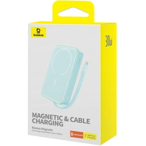 Buy Baseus Magnetic Mini powerbank 10000mAh 30W MagSafe blue - BSU4828 - {ean13} - Home Screen Store Europe