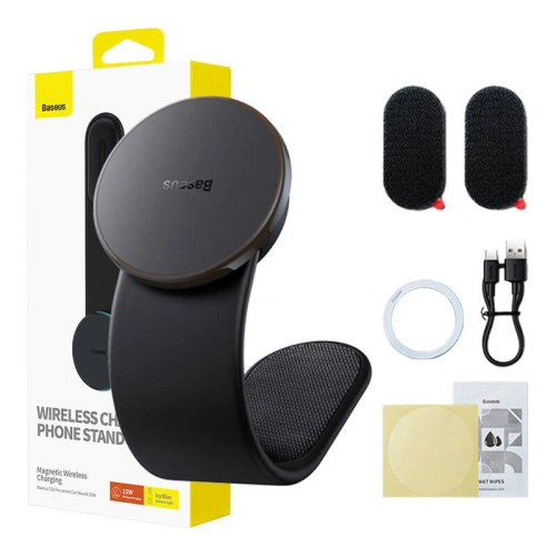Kup Baseus Suport auto cu încărcător inductiv 15W pentru cockpit C02 Pro Series - BSU4830 - {ean13} - Sklep Home Screen