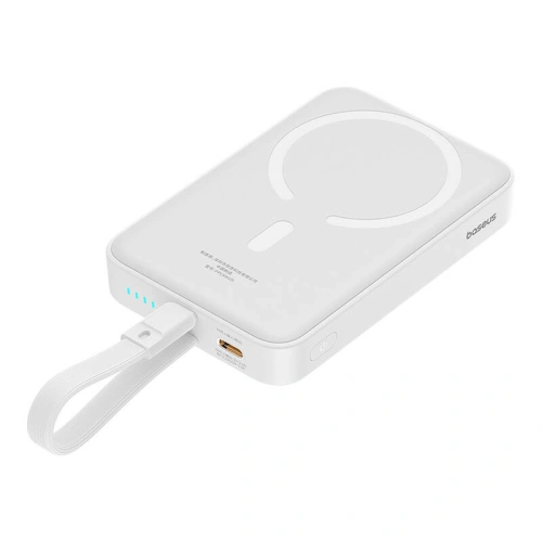 Kup Magnetikus powerbank Baseus Magnetic Mini 10000mAh 20W MagSafe fehér - BSU4832 - {ean13} - Sklep Home Screen
