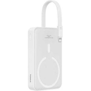 Buy Baseus Magnetic Mini powerbank 10000mAh 20W MagSafe white - BSU4832 - {ean13} - Home Screen Store Europe