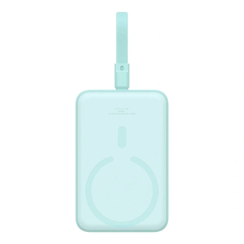 Kup Magnetische Powerbank Baseus Magnetic Mini 10000mAh 20W MagSafe mintgrün - BSU4833 - {ean13} - Sklep Home Screen