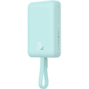 Buy Baseus Magnetic Mini powerbank 10000mAh 20W MagSafe mint - BSU4833 - {ean13} - Home Screen Store Europe