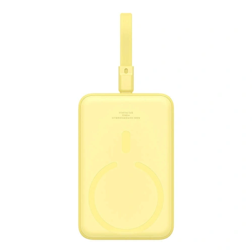 Kup Powerbank magnetyczny Baseus Magnetic Mini 10000mAh 20W MagSafe żółty - BSU4834 - {ean13} - Sklep Home Screen