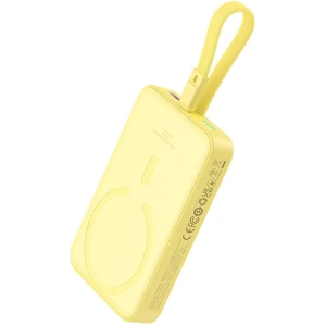 Buy Baseus Magnetic Mini powerbank 10000mAh 20W MagSafe yellow - BSU4834 - {ean13} - Home Screen Store Europe