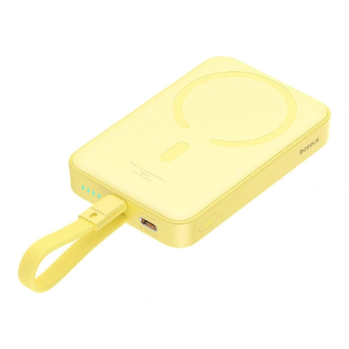 Kup Powerbank magnetyczny Baseus Magnetic Mini 10000mAh 20W MagSafe żółty - BSU4834 - {ean13} - Sklep Home Screen