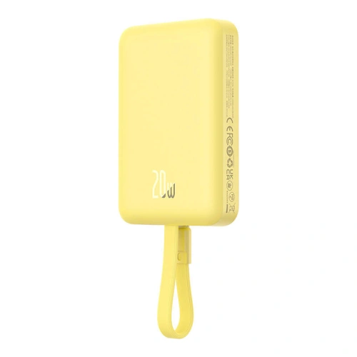Kup Powerbank magnetyczny Baseus Magnetic Mini 10000mAh 20W MagSafe żółty - BSU4834 - {ean13} - Sklep Home Screen