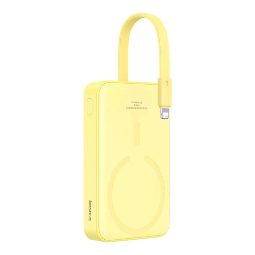 Buy Baseus Magnetic Mini powerbank 10000mAh 20W MagSafe yellow - BSU4834 - {ean13} - Home Screen Store Europe