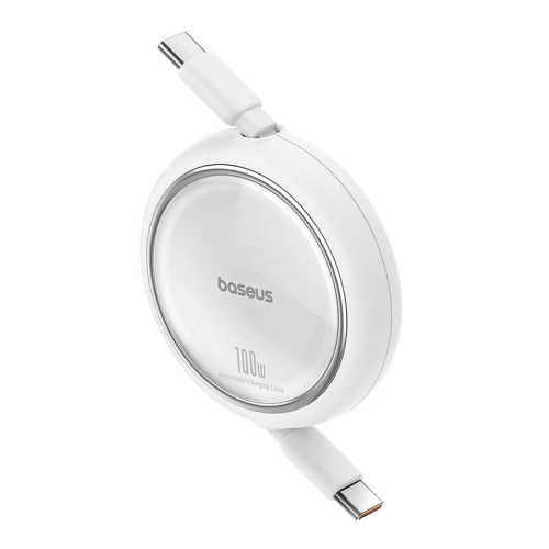 Kup Kabel Baseus Free2Draw USB-C / USB-C PD 100W 1m weiß - BSU4839 - {ean13} - Sklep Home Screen