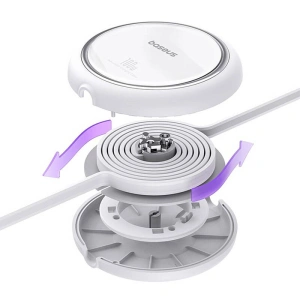 Kup Kabel Baseus Free2Draw USB-C / USB-C PD 100W 1m weiß - BSU4839 - {ean13} - Sklep Home Screen