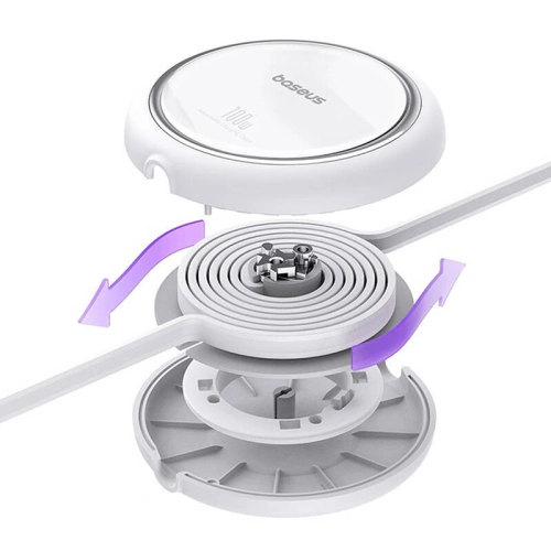 Kup Kabel Baseus Free2Draw USB-C / USB-C PD 100W 1m weiß - BSU4839 - {ean13} - Sklep Home Screen