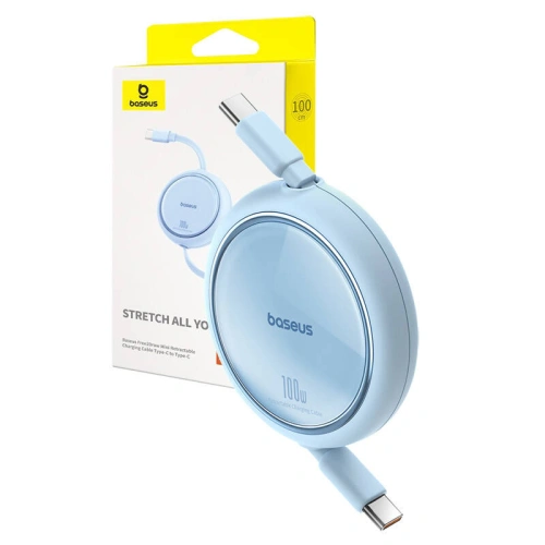 Kup Kabel Baseus Free2Draw USB-C / USB-C PD 100W 1m modrý - BSU4840 - {ean13} - Sklep Home Screen