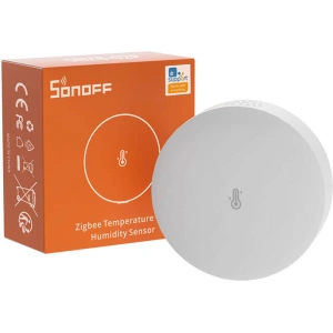 Buy Sonoff SNZB-02P Smart ZigBee temperature and humidity sensor round - SNF143 - {ean13} - Home Screen Store Europe