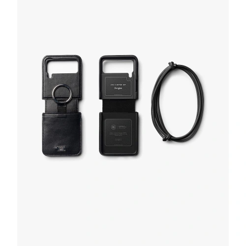 Kup [OUTLET] Case Ringke Signature Folio Samsung Galaxy Z Flip 4 Schwarz - OT-572 - {ean13} - Sklep Home Screen