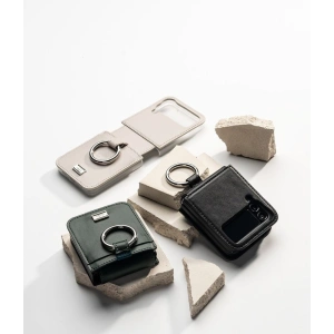 Kup [OUTLET] Tok Ringke Signature Folio Samsung Galaxy Z Flip 4 Fekete - OT-572 - {ean13} - Sklep Home Screen