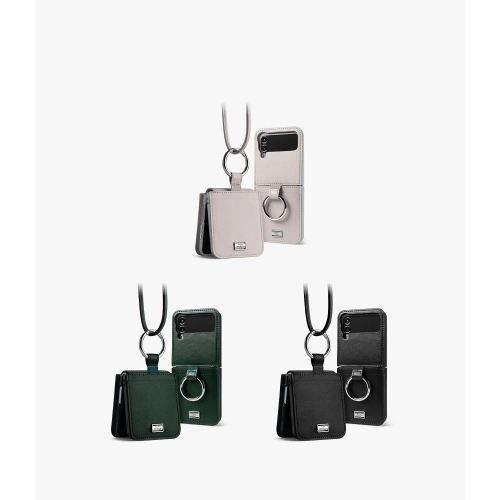 Kup [OUTLET] Case Ringke Signature Folio Samsung Galaxy Z Flip 4 Schwarz - OT-572 - {ean13} - Sklep Home Screen