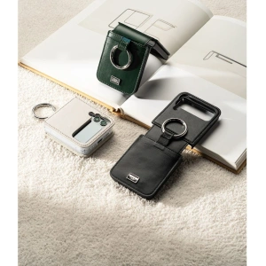Kup [OUTLET] Tok Ringke Signature Folio Samsung Galaxy Z Flip 4 Fekete - OT-572 - {ean13} - Sklep Home Screen