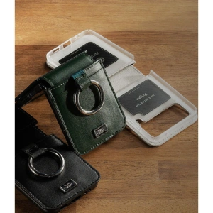 Kup [OUTLET] Tok Ringke Signature Folio Samsung Galaxy Z Flip 4 Fekete - OT-572 - {ean13} - Sklep Home Screen