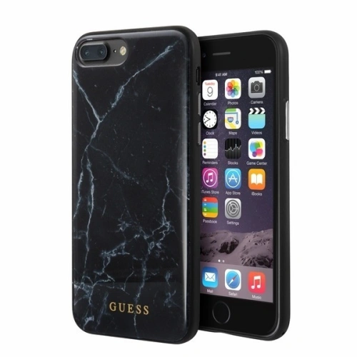 Kup Etui Guess GUHCI8LHYMABK Apple iPhone 7/8 Plus fekete/márvány - GUE121BLK - {ean13} - Sklep Home Screen