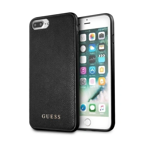 Kup Guess Apple Tasche GUHCI8LIGLBK iPhone 7/8 Plus schwarz/schwarz Hartschalenetui Iridescent - GUE123BLK - {ean13} - Sklep Home Screen