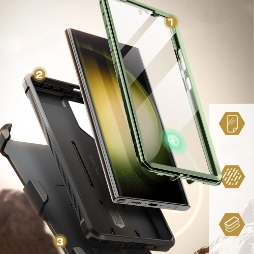 Kup Supcase Samsung Caz Unicorn Beetle Pro 2-set Galaxy S24 Ultra Guldan - SPC428 - {ean13} - Sklep Home Screen
