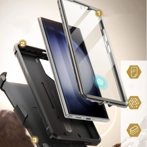 Kup Supcase Samsung Caz Unicorn Beetle Pro 2-set Galaxy S24 Ultra Tigrey - SPC430 - {ean13} - Sklep Home Screen