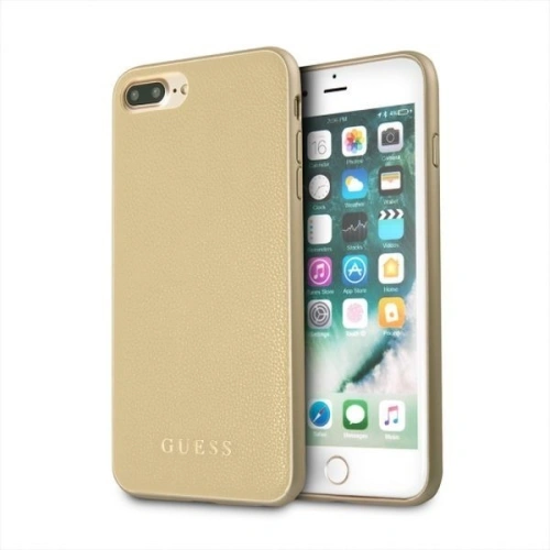 Kup Guess Apple Case GUHCI8LIGLGO iPhone 7/8 Plus gold/gold hartes Case Iridescent - GUE124GLD - {ean13} - Sklep Home Screen