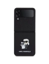 Kup Etui Karl Lagerfeld KLHCZF4SAKCNPK Samsung Galaxy Z Flip4 hardcase Saffiano Karl&Choupette Pin černý/black - KLD1866 - {ean13} - Sklep Home Screen