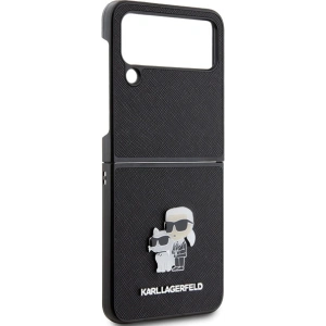 Kup Etui Karl Lagerfeld KLHCZF4SAKCNPK Samsung Galaxy Z Flip4 kemény tok Saffiano Karl&Choupette Pin fekete/black - KLD1866 - {ean13} - Sklep Home Screen