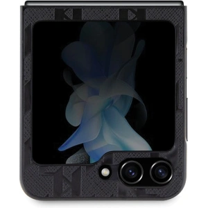 Kup Etui Karl Lagerfeld KLHCZF5SAPCHNPK Samsung Galaxy Z Flip5 kemény tok Saffiano Monogram Choupette Pin fekete/black - KLD1867 - {ean13} - Sklep Home Screen