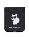 Kup Etui Karl Lagerfeld KLHCZF5SAPCHNPK Samsung Galaxy Z Flip5 kemény tok Saffiano Monogram Choupette Pin fekete/black - KLD1867 - {ean13} - Sklep Home Screen