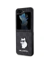 Kup Etui Karl Lagerfeld KLHCZF5SAPCHNPK Samsung Galaxy Z Flip5 kemény tok Saffiano Monogram Choupette Pin fekete/black - KLD1867 - {ean13} - Sklep Home Screen