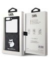 Kup Etui Karl Lagerfeld KLHCZF5SAPCHNPK Samsung Galaxy Z Flip5 kemény tok Saffiano Monogram Choupette Pin fekete/black - KLD1867 - {ean13} - Sklep Home Screen