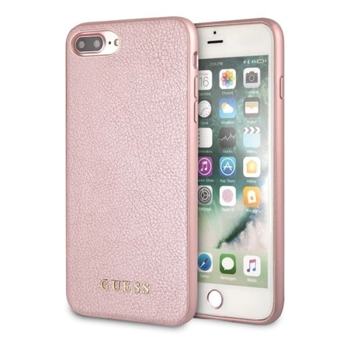 Kup Etui Guess GUHCI8LIGLRG Apple iPhone 7/8 Plus aur roz/róz aur hard case Iridescent - GUE125RS - {ean13} - Sklep Home Screen