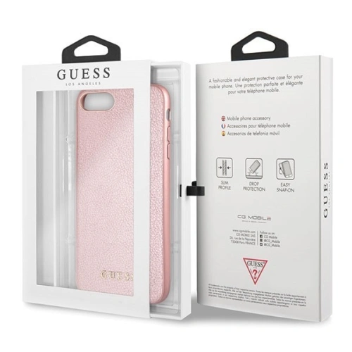 Kup Etui Guess GUHCI8LIGLRG Apple iPhone 7/8 Plus růžové zlato/hard case Iridescent - GUE125RS - {ean13} - Sklep Home Screen