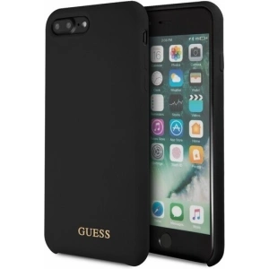 Kup Etui Guess GUHCI8LLSGLBK Apple iPhone 7/8 Plus black/czarny hard case Silicone - GUE126BLK - {ean13} - Sklep Home Screen