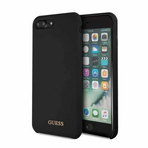 Kup Etui Guess GUHCI8LLSGLBK Apple iPhone 7/8 Plus negru/czarny hard case Silicon - GUE126BLK - {ean13} - Sklep Home Screen