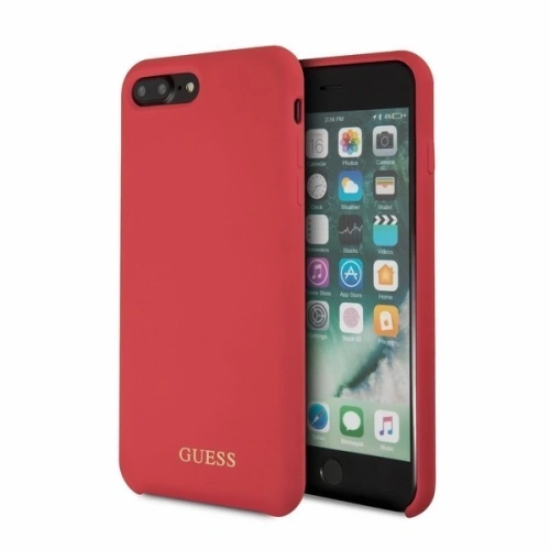 Kup Guess Apple Tasche GUHCI8LLSGLRE iPhone 7/8 Plus rot/rot Hartschalenetui Silikon - GUE128RED - {ean13} - Sklep Home Screen